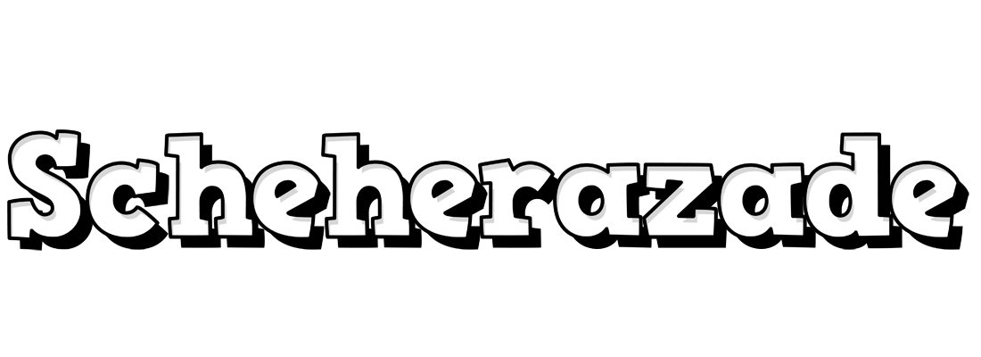 Scheherazade snowing logo