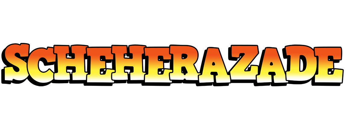 Scheherazade sunset logo
