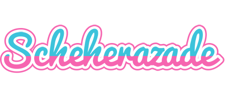 Scheherazade woman logo