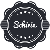 Schirin badge logo