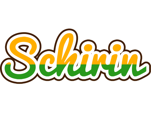 Schirin banana logo
