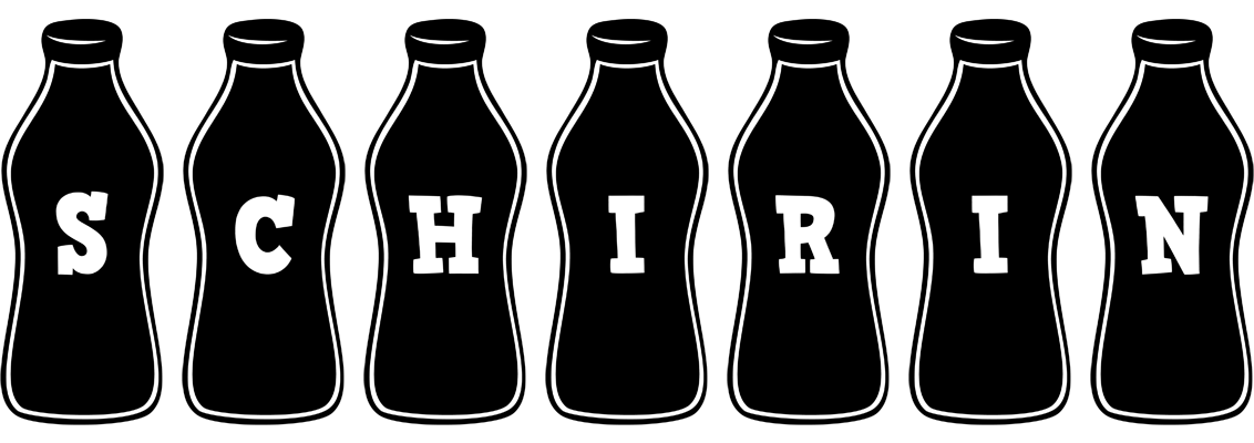 Schirin bottle logo