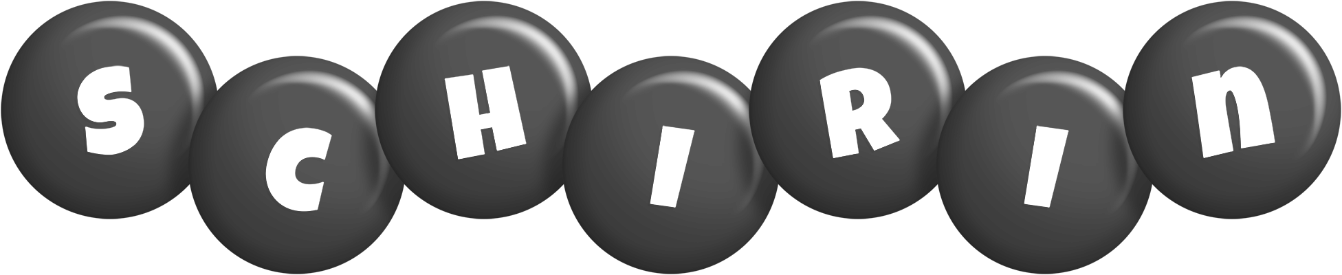 Schirin candy-black logo