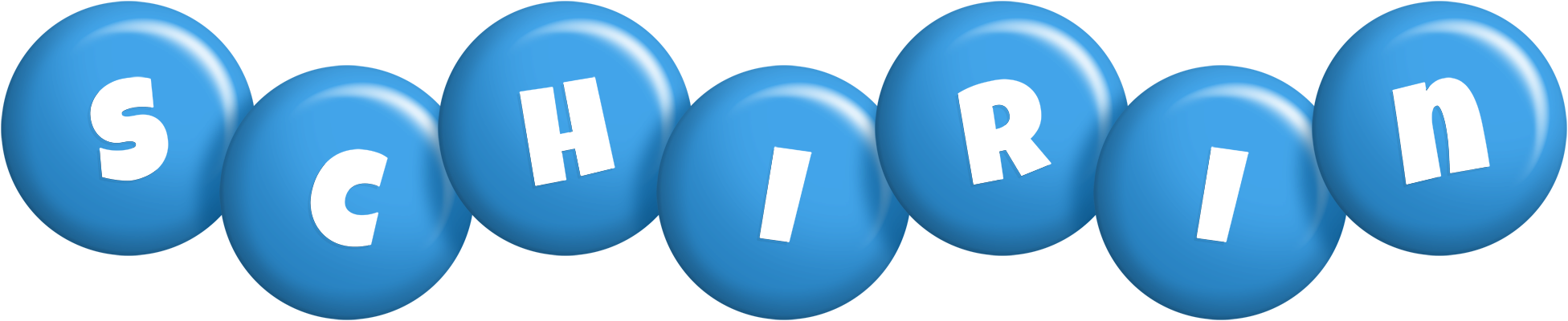Schirin candy-blue logo