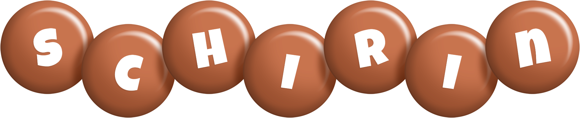 Schirin candy-brown logo