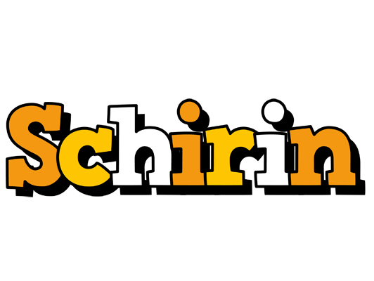 Schirin cartoon logo