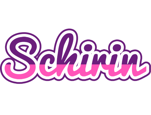 Schirin cheerful logo