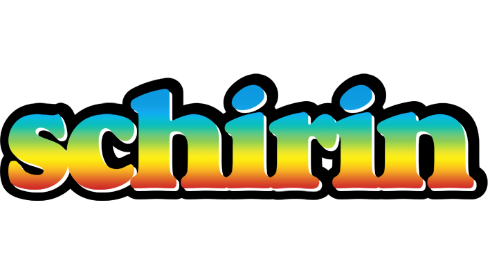 Schirin color logo