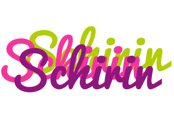 Schirin flowers logo