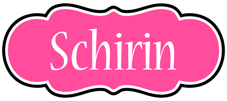 Schirin invitation logo