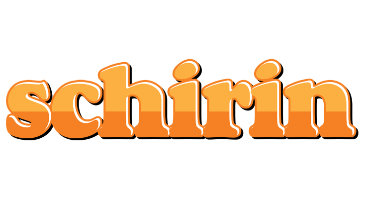 Schirin orange logo