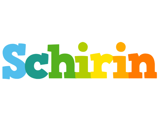 Schirin rainbows logo