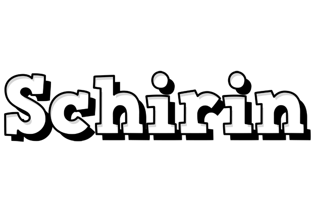 Schirin snowing logo