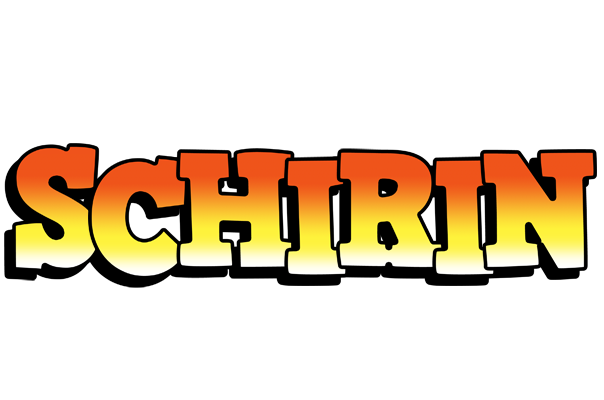 Schirin sunset logo