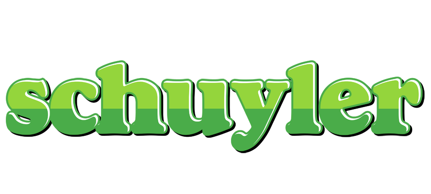 Schuyler apple logo