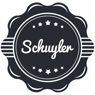 Schuyler badge logo