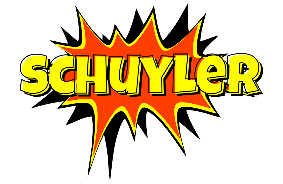 Schuyler bazinga logo