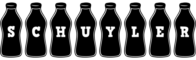 Schuyler bottle logo