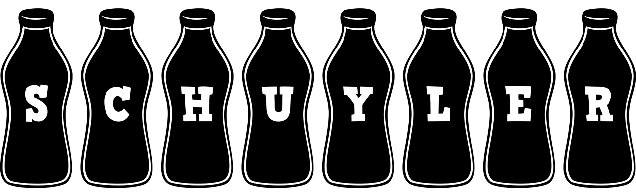 Schuyler bottle logo