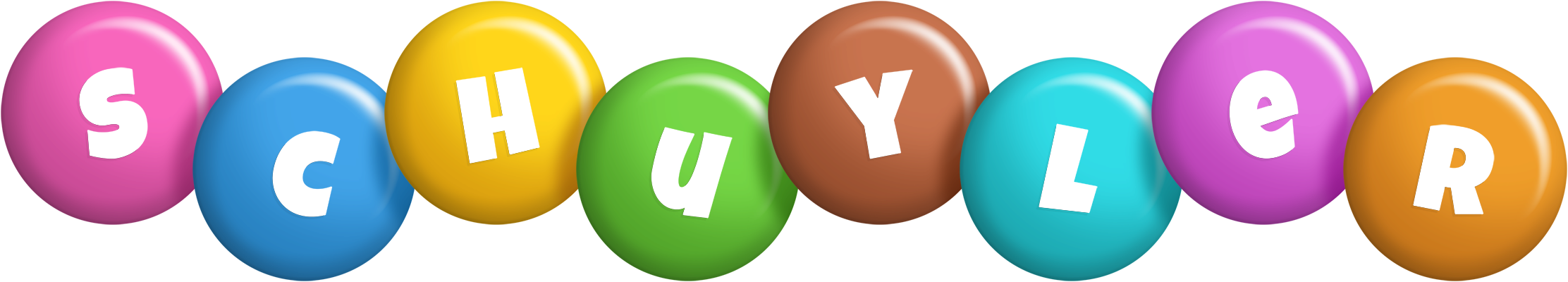 Schuyler candy logo