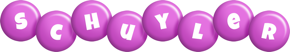 Schuyler candy-purple logo