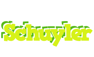 Schuyler citrus logo