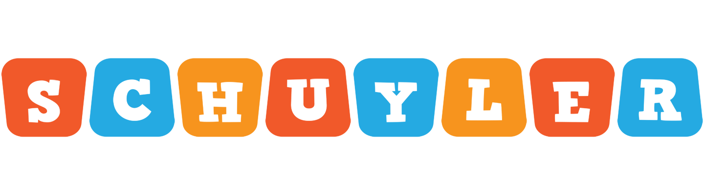 Schuyler comics logo