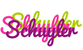 Schuyler flowers logo