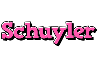 Schuyler girlish logo