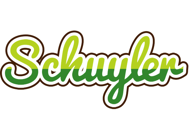 Schuyler golfing logo