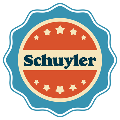 Schuyler labels logo