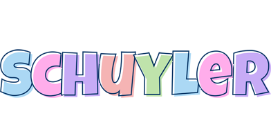 Schuyler pastel logo