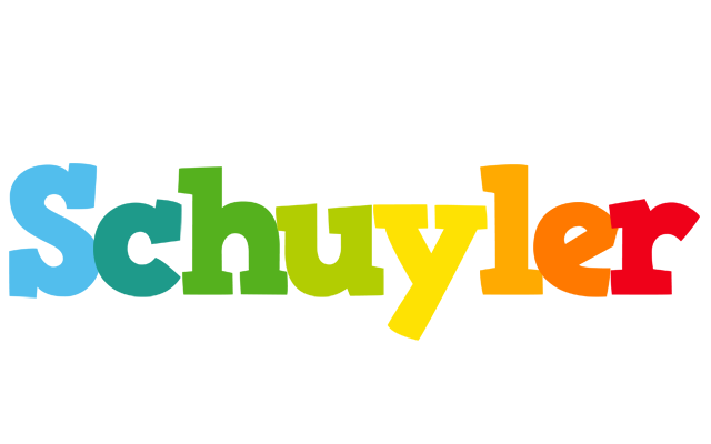 Schuyler rainbows logo