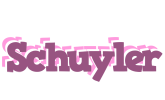 Schuyler relaxing logo