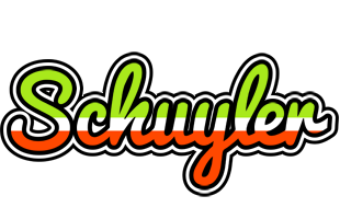 Schuyler superfun logo