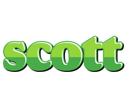 Scott apple logo