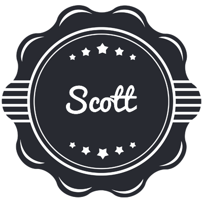 Scott badge logo