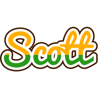 Scott banana logo