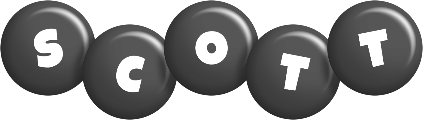 Scott candy-black logo