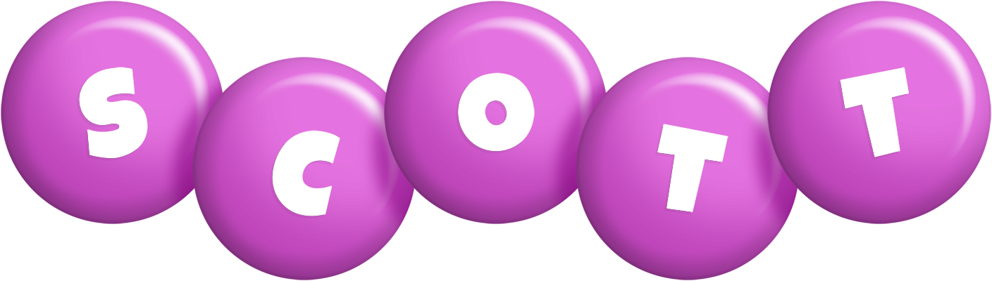 Scott candy-purple logo