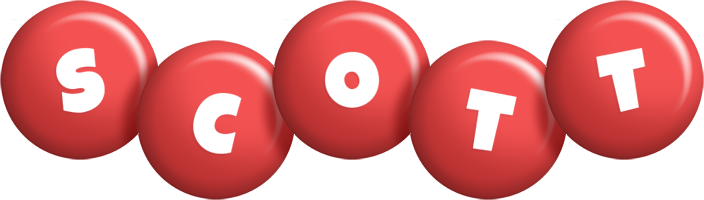 Scott candy-red logo