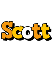 Scott cartoon logo