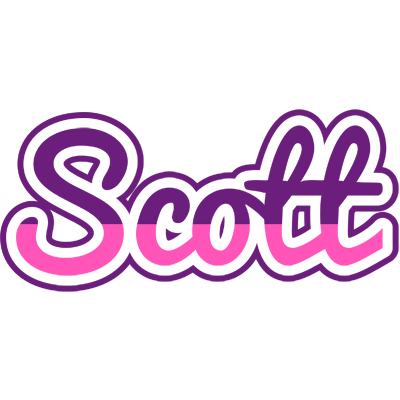 Scott cheerful logo