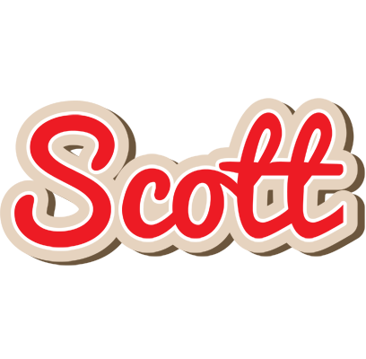 Scott chocolate logo