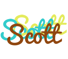 Scott cupcake logo