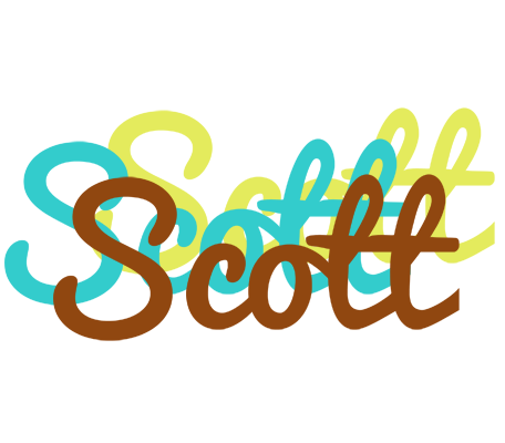 Scott cupcake logo