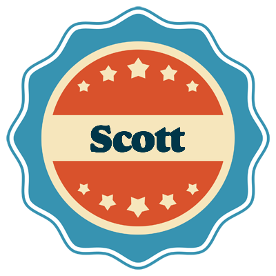 Scott labels logo