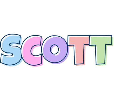 Scott pastel logo