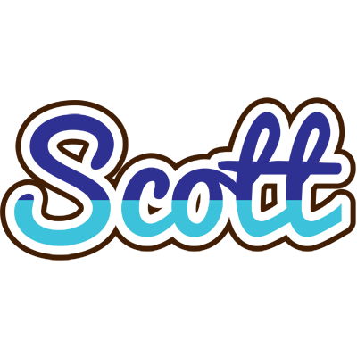 Scott raining logo