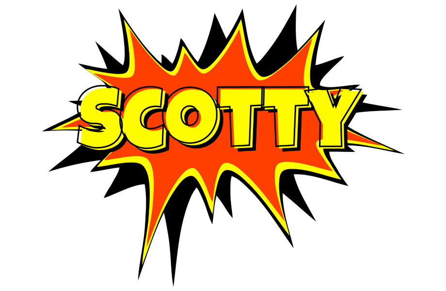 Scotty bazinga logo